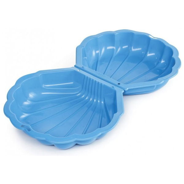 paradiso toys zandbak schelpen 102 x 88 cm blauw 2 delig 295809 1559027001
