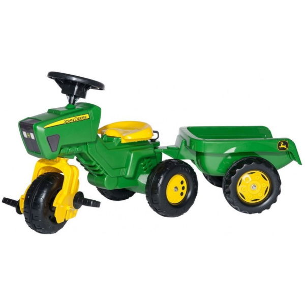 rolly toys traptractor rollytrac john deere junior groen 176208
