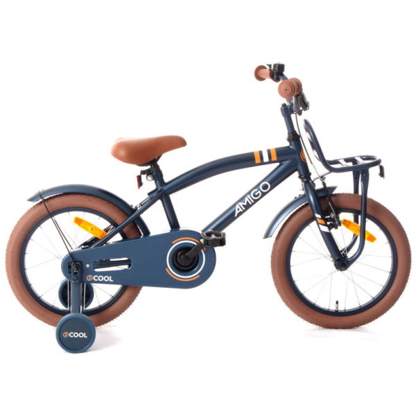 amigo 2cool 16 inch 26 cm jongens terugtraprem blauw 1023541 20231030165554