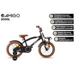 amigo 2cool 16 inch 26 cm jongens terugtraprem zwart 2 1023540 20240410151550