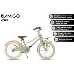 amigo urban 18 inch 27 cm meisjes terugtraprem groen 2 1023556 20240410151136
