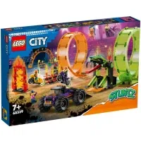 Lego City Stuntz 60339 Dubbele Looping Stuntarena
