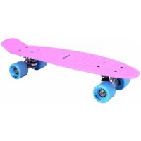 Alert Skateboard 55 Cm Roze/Blauw