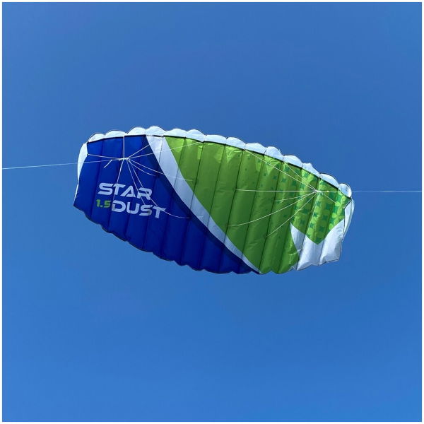 Rhombus Stardust 1.5 Matrasvlieger 150X65 Cm Groen/Donkerblauw - Afbeelding 4
