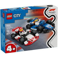 Lego City 60464 F1 Williams Racing En Haas F1 Racewagens