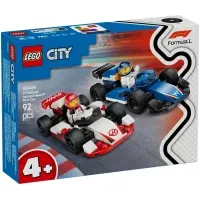 Lego City 60464 F1 Williams Racing En Haas F1 Racewagens