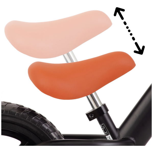 amigo hopper loopfiets 12 inch junior matzwart 4 1034083 20250110142020