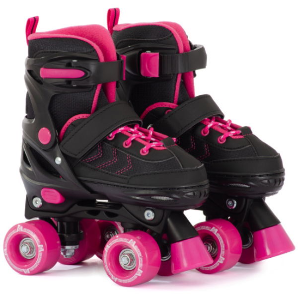 aventuri verstelbare rolschaatsen semi softboot zwart roze 2 1033779 20241119100137