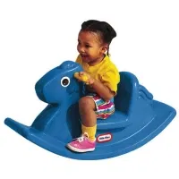 Little Tikes Hobbelpaard Blauw