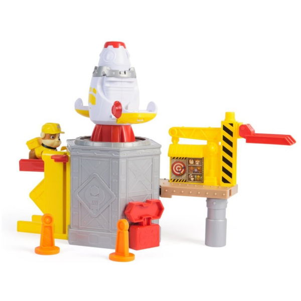Paw Patrol Rubble & Crew Launch And Spin Spaceship - Afbeelding 2