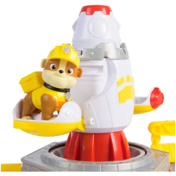Paw Patrol Rubble & Crew Launch And Spin Spaceship - Afbeelding 3