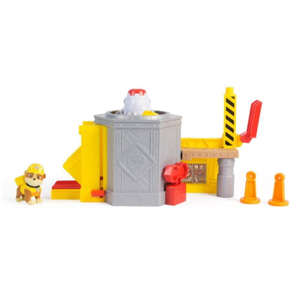 Paw Patrol Rubble & Crew Launch And Spin Spaceship - Afbeelding 5