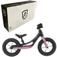 Rebel Kidz Loopfiets Zwart/Roze