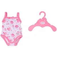 Baby Born Rompertje 43 Cm Roze/Wit