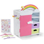 Baby Born Regenboogkledingkast 33X22X39 Cm + Licht En Geluid