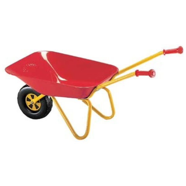 Rolly Toys 270804 Metalen Kruiwagen Rood - Afbeelding 1
