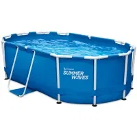 Summer Waves Zwembad Active Oval Frame 300 X 200 X 84 Cm + Filterpomp