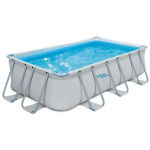 Summer Waves Zwembad Elite Rectangular Frame 400 X 200 X 100 Cm + Filterpomp