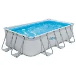 Summer Waves Zwembad Elite Rectangular Frame 400 X 200 X 100 Cm + Filterpomp