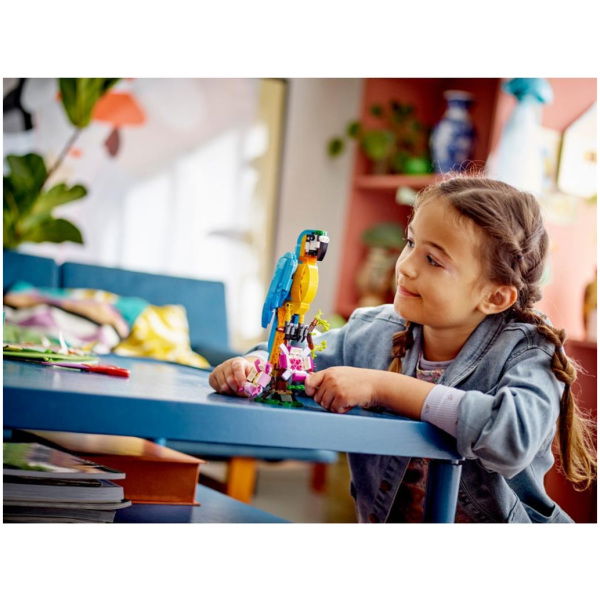 Lego Creator 31136 3In1 Exotische Papegaai - Afbeelding 5