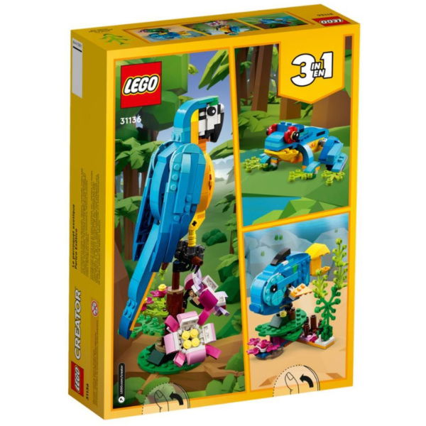 Lego Creator 31136 3In1 Exotische Papegaai - Afbeelding 6
