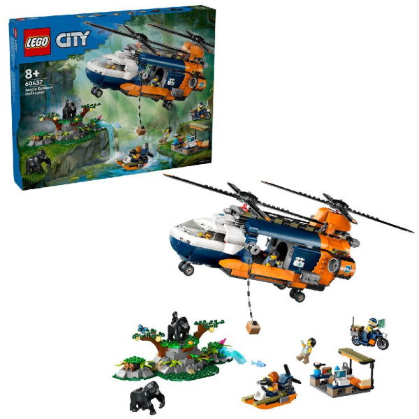 Lego 60437 City Exploration Jungle Helikopter - Afbeelding 1