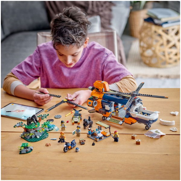Lego 60437 City Exploration Jungle Helikopter - Afbeelding 3