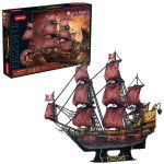 Cubic Fun 3D Puzzel Queen Anne Revenge 391 Stukjes