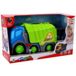 Overige Merken Kiddy Go Vuilniswagen + Licht En Geluid 31 Cm
