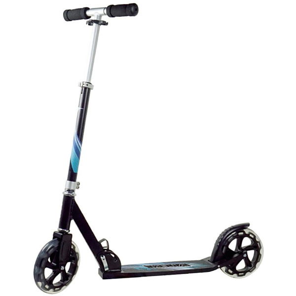 Alert Spinout Aluminium Step Met Grote Wielen Blauw/Zwart - Afbeelding 1