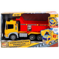 Overige Merken Constructie Truck 30 Cm + Licht En Geluid