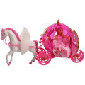 Overige Merken Prinses Pop Met Paardenkoets + Licht - Afbeelding 3