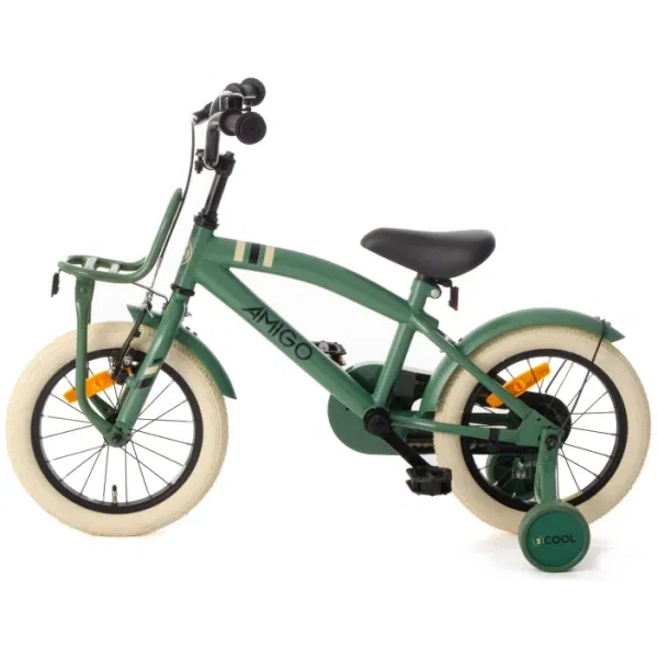 amigo 2cool 14 inch 24 cm jongens terugtraprem groen 2 1023539 20231103132908