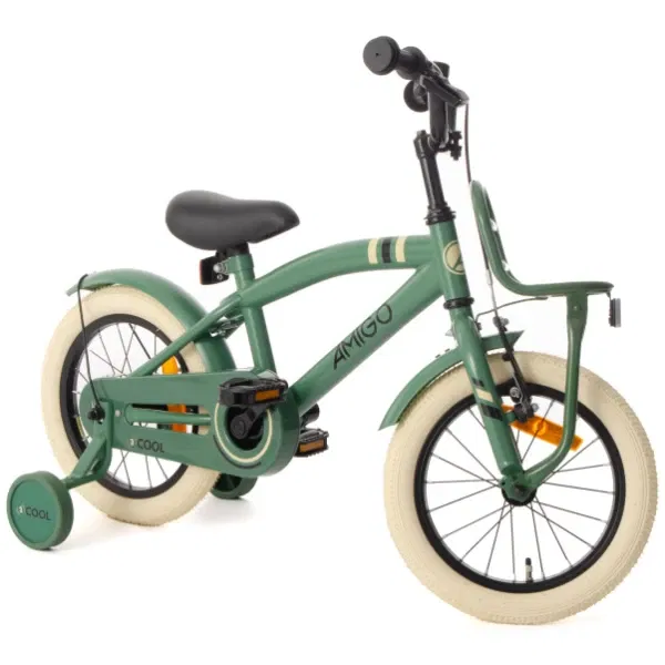 amigo 2cool 14 inch 24 cm jongens terugtraprem groen 4 1023539 20231103140927