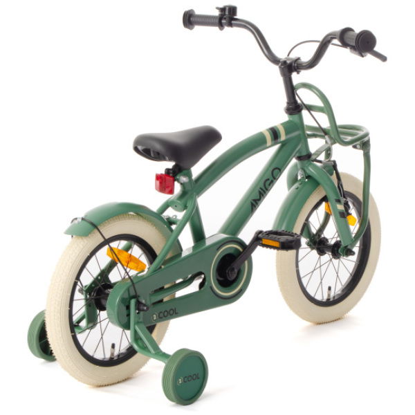 amigo 2cool 14 inch 24 cm jongens terugtraprem groen 5 1023539 20231107114241