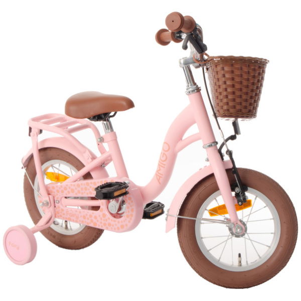 amigo fairy 12 inch 205 cm meisjes terugtraprem zalmroze 4 1023548 20231215095457