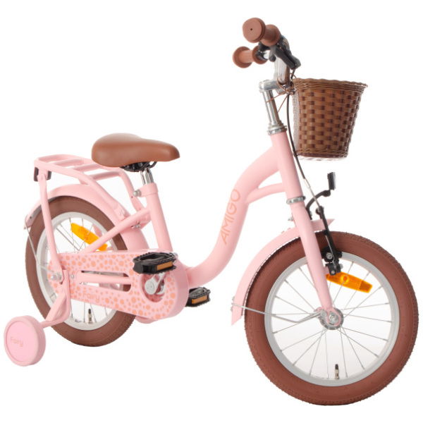 amigo fairy 14 inch 22 cm meisjes terugtraprem zalmroze 4 1023552 20231215144832