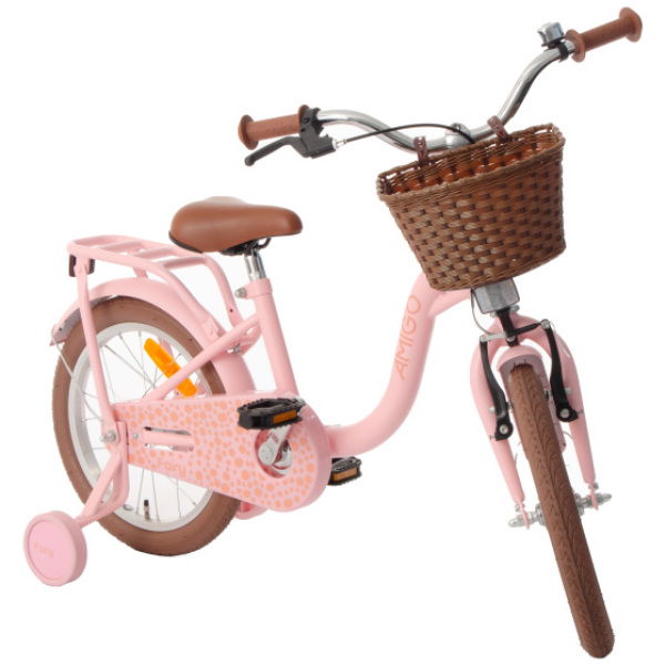 amigo fairy 16 inch 245 cm meisjes terugtraprem zalmroze 3 1023555 20231215161903