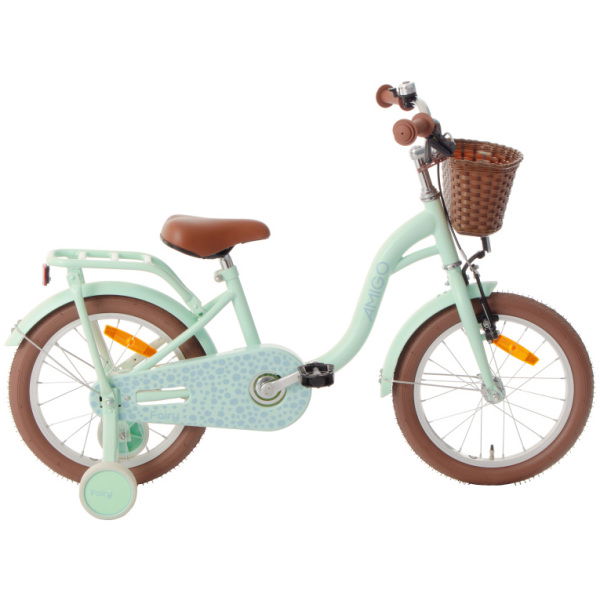 amigo fairy 16 inch meisjes terugtraprem mintgroen 1023553 20231213111754