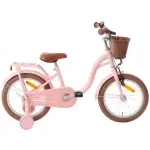 amigo fairy 16 inch meisjes terugtraprem zalmroze 1023555 20231213111805