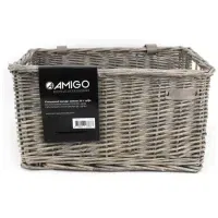 Amigo Fietsmand 26 Liter Riet As