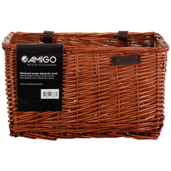 amigo fietsmand 26 liter riet bruin 1021891 20240919150301