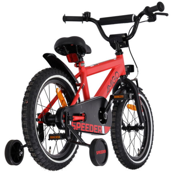 amigo speeder 16 inch 27 cm jongens terugtraprem rood zwart 5 1021806 20230815123122 1