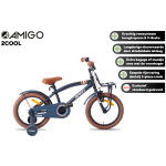 amigo 2cool 12 inch 21 cm jongens terugtraprem blauw 2 1023535 20240604121512