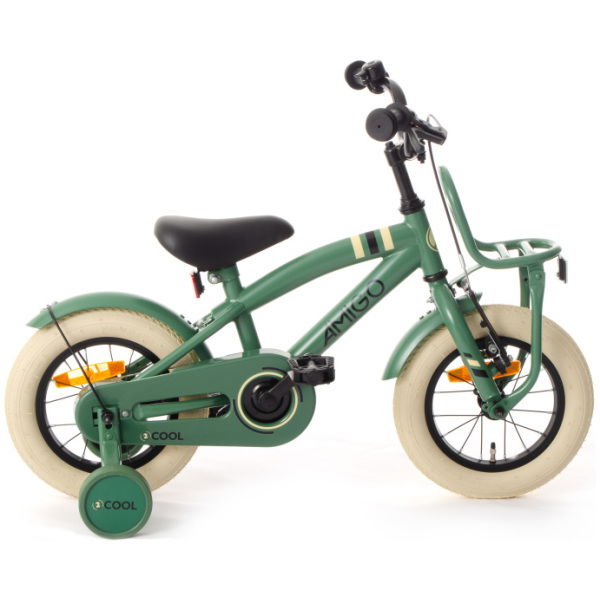 amigo 2cool 12 inch 21 cm jongens terugtraprem groen 1023536 20231106170111