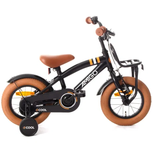 amigo 2cool 12 inch 21 cm jongens terugtraprem zwart 1023534 20231103090744