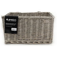 Amigo Fietsmand 34 Liter Riet As