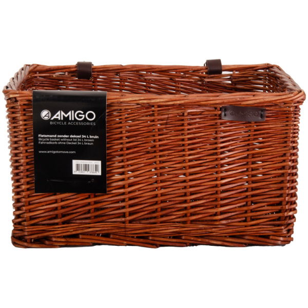 amigo fietsmand 34 liter riet bruin 1021894 20240919145912