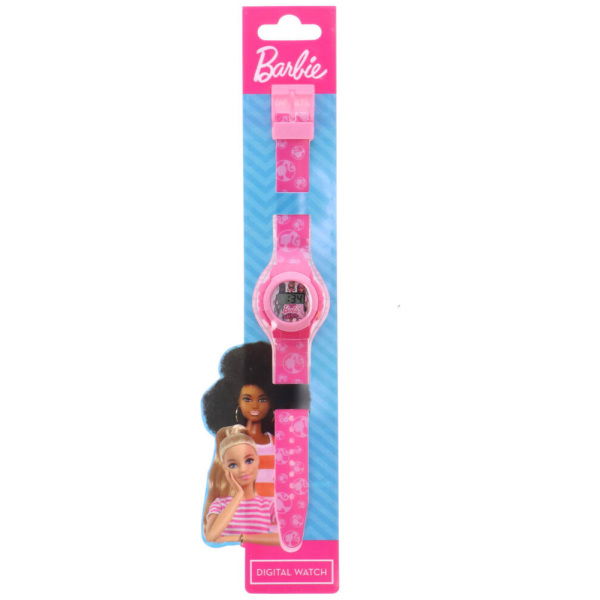 Barbie Lcd Horloge Roze - Afbeelding 1