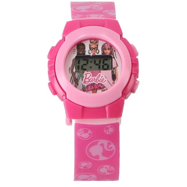 Barbie Lcd Horloge Roze - Afbeelding 2